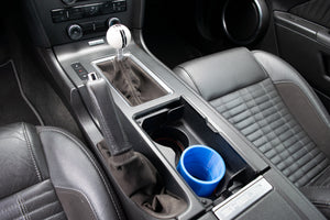 Skinny Can Holder in a Mustang Shelby