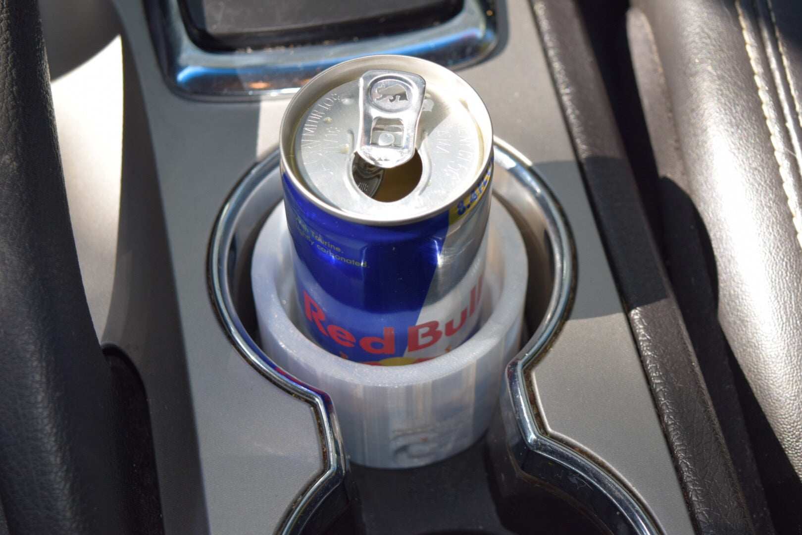 natural skinny can holder in ford red bull no spill