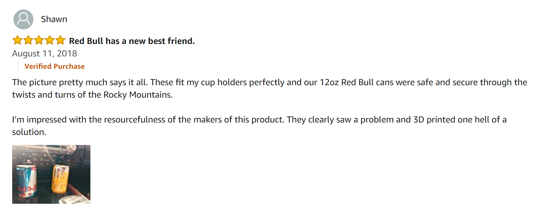 Skinny Can Red Bull Holder Review